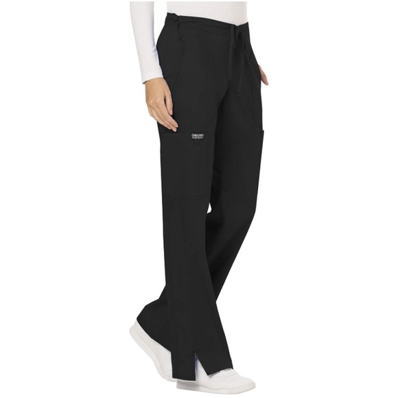 Tall - Cherokee Workwear Revolution, Drawstring Scrub Pants, Soft Stretch - Picture 3 of 11